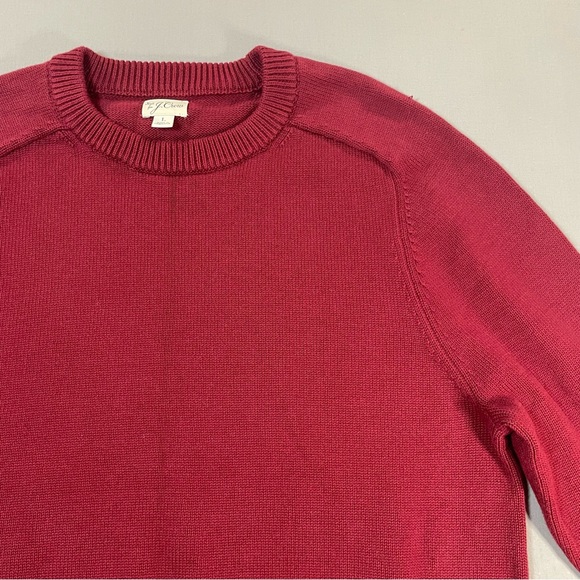 J. Crew Heritage Cotton Knit Crewneck Sweater - Mens Large - Picture 7 of 14